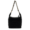 シャネル CHANEL ミニホーボーバッグ AS3292 ブラック ゴールド金具 レディース ショルダーバッグ