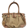 グッチ GUCCI ディアマンテ スーキー ハンドバッグ 247902 ピンクベージュ キャンバス レザー レディース トートバッグ