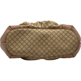 グッチ GUCCI ディアマンテ スーキー ハンドバッグ 247902 ピンクベージュ キャンバス レザー レディース トートバッグ
