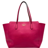 グッチ GUCCI スウィング トートバッグ 354397 ピンク レザー レディース ショルダーバッグ