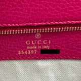 グッチ GUCCI スウィング トートバッグ 354397 ピンク レザー レディース ショルダーバッグ