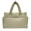 シャネル CHANEL コココクーン ボストンバッグ A48620 14番台 ライトイエロー ソフトキャビアスキン レディース ボストンバッグ