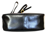 サルヴァトーレ・フェラガモ Salvatore Ferragamo ヴァラショルダーバッグ ブラック ゴールド金具 レザー レディース ショルダーバッグ