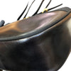 サルヴァトーレ・フェラガモ Salvatore Ferragamo ヴァラショルダーバッグ ブラック ゴールド金具 レザー レディース ショルダーバッグ