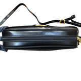 サルヴァトーレ・フェラガモ Salvatore Ferragamo ヴァラショルダーバッグ ブラック ゴールド金具 レザー レディース ショルダーバッグ