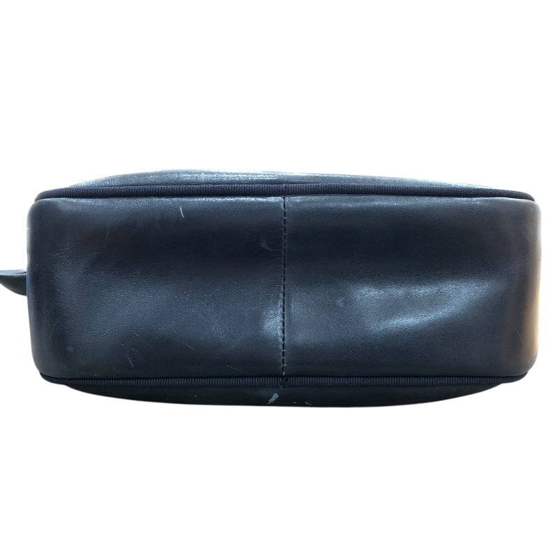 【美品】サルヴァトーレ フェラガモ ショルダーバッグ レザー ネイビー 斜め掛け サルヴァトーレ・フェラガモ Salvatore Ferragamo ヴァラショルダー