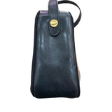 サルヴァトーレ・フェラガモ Salvatore Ferragamo ヴァラショルダーバッグ 214183 ネイビー ゴールド金具 レザー レディース ショルダーバッグ