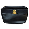 サルヴァトーレ・フェラガモ Salvatore Ferragamo ヴァラショルダーバッグ 214183 ネイビー ゴールド金具 レザー レディース ショルダーバッグ