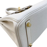 エルメス HERMES バーキン25 Y刻印 クレ ゴールド金具 トゴ レディース ハンドバッグ