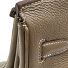 エルメス HERMES バーキン30 □O刻 エトゥープ シルバー金具 トゴ レディース ハンドバッグ