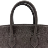 エルメス HERMES バーキン25 K刻印 ベブラン ゴールド金具 トゴ レディース ハンドバッグ