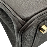 エルメス HERMES バーキン25 K刻印 ベブラン ゴールド金具 トゴ レディース ハンドバッグ