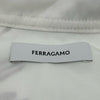 サルヴァトーレ・フェラガモ Salvatore Ferragamo 総柄シャツワンピース 0773639 ホワイト コットン レディース ワンピース