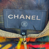 シャネル CHANEL エジプトコレクション ボンバージャケット P61912 マルチカラー コットン レディース その他アウター