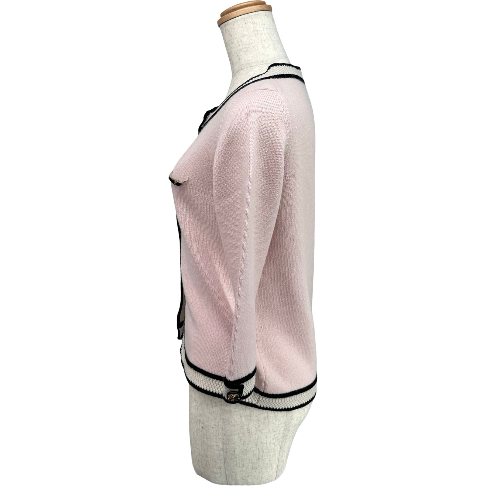 シャネル CHANEL ココマークボタンカシミヤニットカーディガン P37571