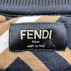 フェンディ FENDI FF総柄スウェットシャツ FY0944 ブラウン コットン メンズ スウェット