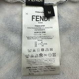 フェンディ FENDI FF総柄スウェットシャツ FY0944 ブラウン コットン メンズ スウェット