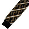 フェンディ FENDI FF総柄スウェットシャツ FY0944 ブラウン コットン メンズ スウェット