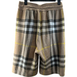 バーバリーロンドン BURBERRY LONDON チェック柄ニットハーフパンツ 8054918 ベージュ ウール メンズ その他ボトムス
