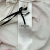 セリーヌ CELINE ロゴプリントクロップド半袖Tシャツ 2X09D671Q ホワイト コットン レディース 半袖Ｔシャツ