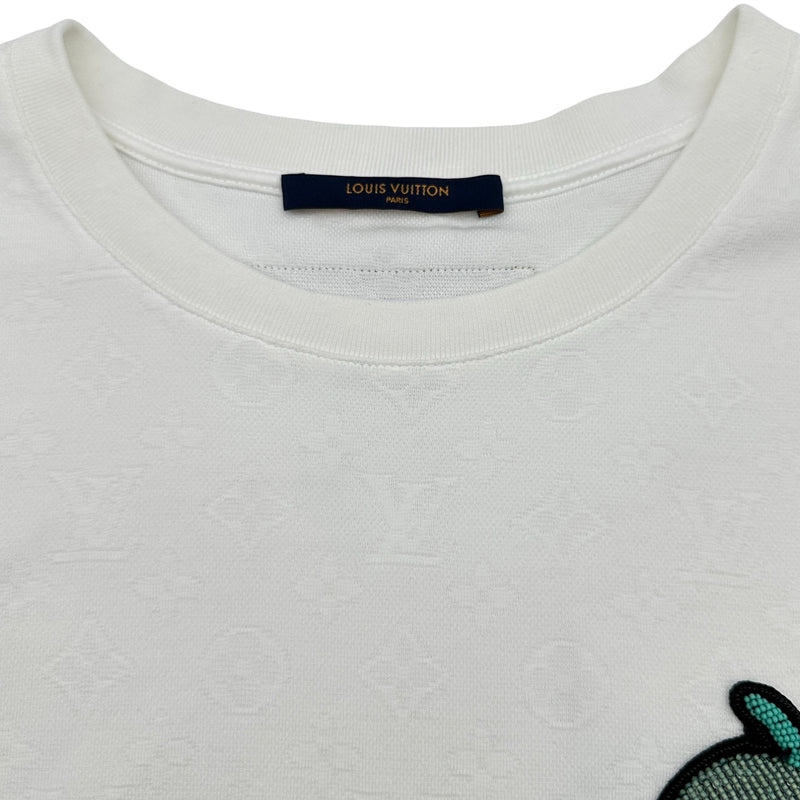 ルイ・ヴィトン LOUIS VUITTON ビーズアニマルモノグラム 半袖Tシャツ