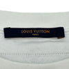 ルイ・ヴィトン LOUIS VUITTON ビーズアニマルモノグラム 半袖Tシャツ HLY03W ホワイト コットン メンズ 半袖Ｔシャツ
