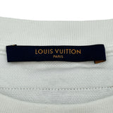 ルイ・ヴィトン LOUIS VUITTON ビーズアニマルモノグラム 半袖Tシャツ HLY03W ホワイト コットン メンズ 半袖Ｔシャツ