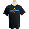 グッチ GUCCI GUCCIBANDロゴ 半袖Tシャツ 565806 ブラック コットン メンズ 半袖Ｔシャツ