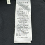 グッチ GUCCI GUCCIBANDロゴ 半袖Tシャツ 565806 ブラック コットン メンズ 半袖Ｔシャツ