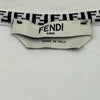 フェンディ FENDI ロゴエンボス半袖Tシャツ FS7389 ホワイト コットン レディース 半袖Ｔシャツ