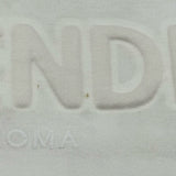 フェンディ FENDI ロゴエンボス半袖Tシャツ FS7389 ホワイト コットン レディース 半袖Ｔシャツ