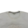 フェンディ FENDI ロゴエンボス半袖Tシャツ FS7389 ホワイト コットン レディース 半袖Ｔシャツ