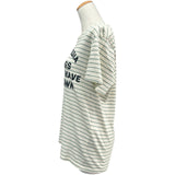 セリーヌ CELINE フロックドボーダー半袖Tシャツ 2X309805I クレーム コットン レディース 半袖Ｔシャツ