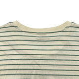 セリーヌ CELINE フロックドボーダー半袖Tシャツ 2X309805I クレーム コットン レディース 半袖Ｔシャツ