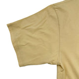 セリーヌ CELINE ロゴプリント半袖Tシャツ 2X681671Q イエロー コットン メンズ 半袖Ｔシャツ