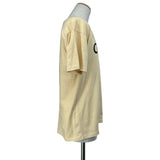 セリーヌ CELINE ロゴプリント半袖Tシャツ 2X681671Q イエロー コットン メンズ 半袖Ｔシャツ