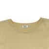 セリーヌ CELINE ロゴプリント半袖Tシャツ 2X681671Q イエロー コットン メンズ 半袖Ｔシャツ