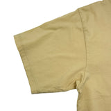 セリーヌ CELINE ロゴプリント半袖Tシャツ 2X681671Q イエロー コットン メンズ 半袖Ｔシャツ