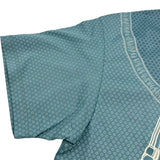 エルメス HERMES エプロンドールバンダナ半袖Tシャツ 4H4644DB ブルー コットン レディース 半袖Ｔシャツ