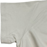 プラダ PRADA ロゴ刺繍半袖Tシャツ UJN555 ホワイト コットン メンズ 半袖Ｔシャツ