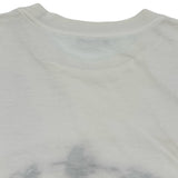 プラダ PRADA ロゴ刺繍半袖Tシャツ UJN555 ホワイト コットン メンズ 半袖Ｔシャツ