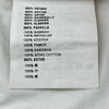 プラダ PRADA ロゴ刺繍半袖Tシャツ UJN555 ホワイト コットン メンズ 半袖Ｔシャツ