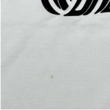 フェンディ FENDI ラバーロゴ半袖Tシャツ FY0936 ホワイト コットン メンズ 半袖Ｔシャツ