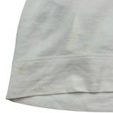 フェンディ FENDI ラバーロゴ半袖Tシャツ FY0936 ホワイト コットン メンズ 半袖Ｔシャツ