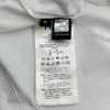 フェンディ FENDI ラバーロゴ半袖Tシャツ FY0936 ホワイト コットン メンズ 半袖Ｔシャツ