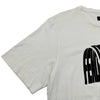 フェンディ FENDI ラバーロゴ半袖Tシャツ FY0936 ホワイト コットン メンズ 半袖Ｔシャツ