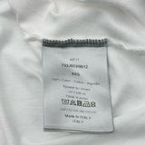 クリスチャン・ディオール Christian Dior NEWAVEロゴ半袖Tシャツ 733J603I8612 ホワイト コットン メンズ 半袖Ｔシャツ