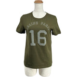 セリーヌ CELINE ロゴプリント半袖Tシャツ 2X813501F カーキ コットン レディース 半袖Ｔシャツ
