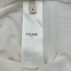 セリーヌ CELINE ロゴプリント半袖Tシャツ 2X314916G ホワイト コットン レディース 半袖Ｔシャツ