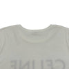 セリーヌ CELINE ロゴプリント半袖Tシャツ 2X314916G ホワイト コットン レディース 半袖Ｔシャツ